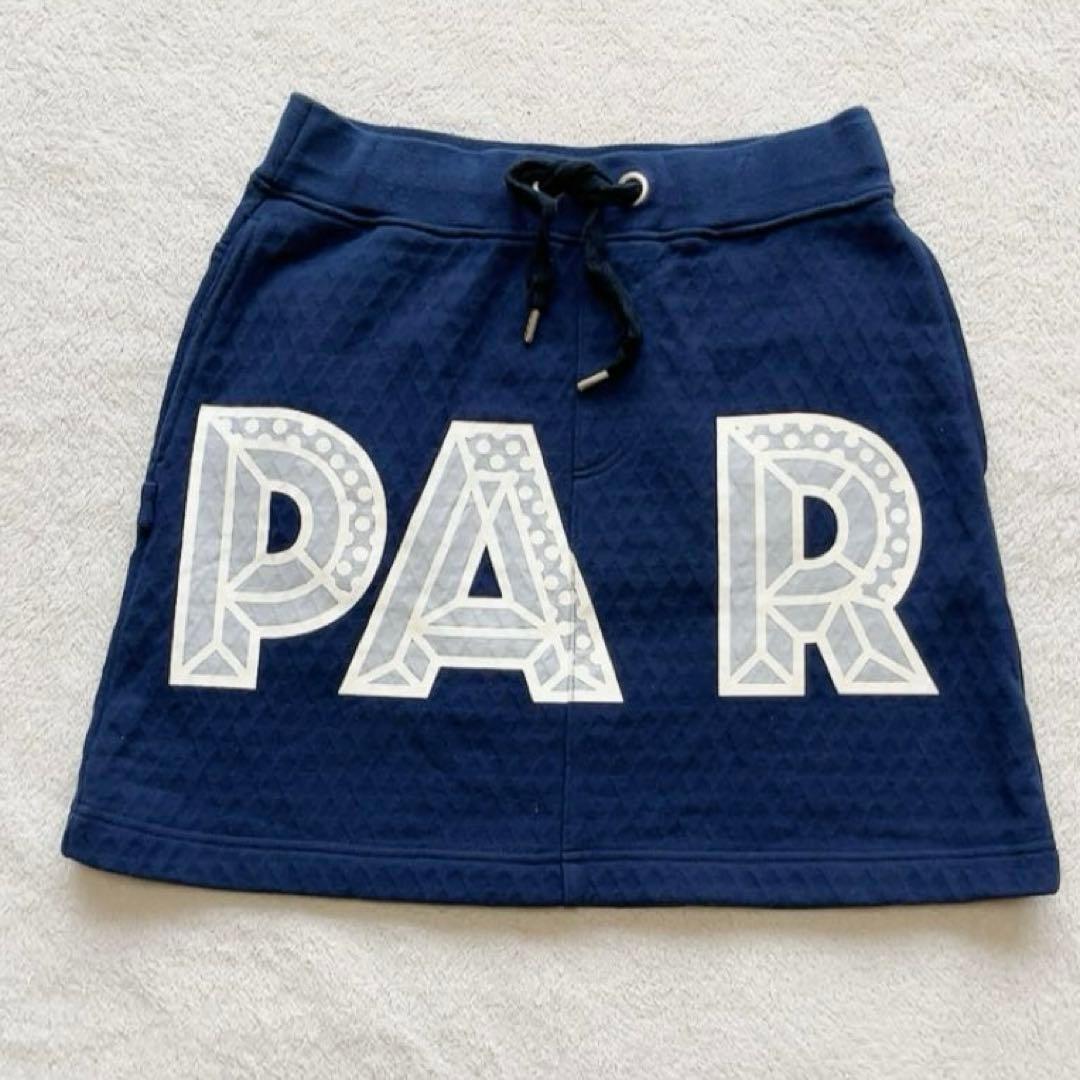 パーリーゲイツ　近年　セットアップ　 ダイヤモンド ダイヤ柄　パーカー　スカート