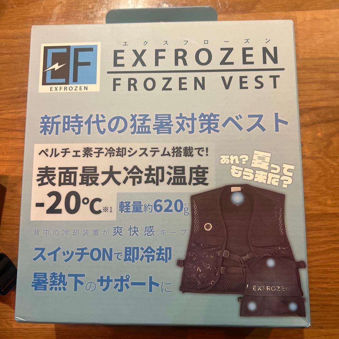 EXFROZEN FROZEN VEST -20℃ 620g 2枚セット