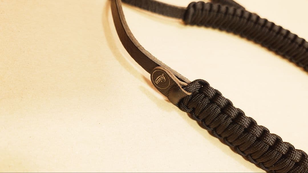 LEICA ライカ パラコードストラップ ブラック 100cm 18893