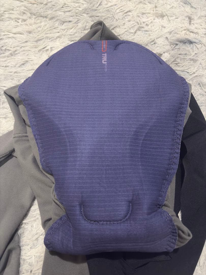 pissei ピセイ長袖ジャージビブタイツ グレーセット