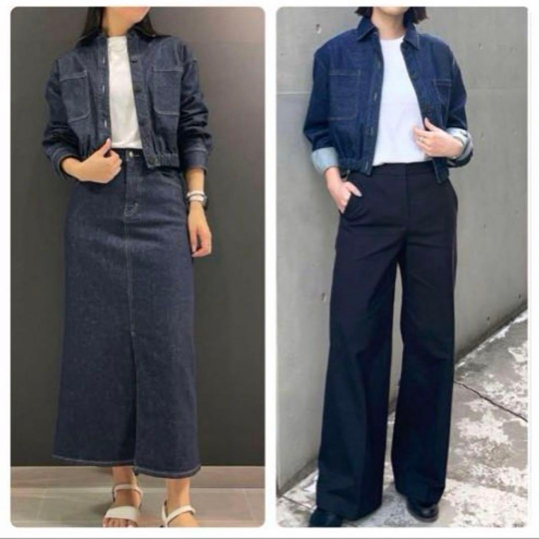 theory デニム　トラッカージャケット