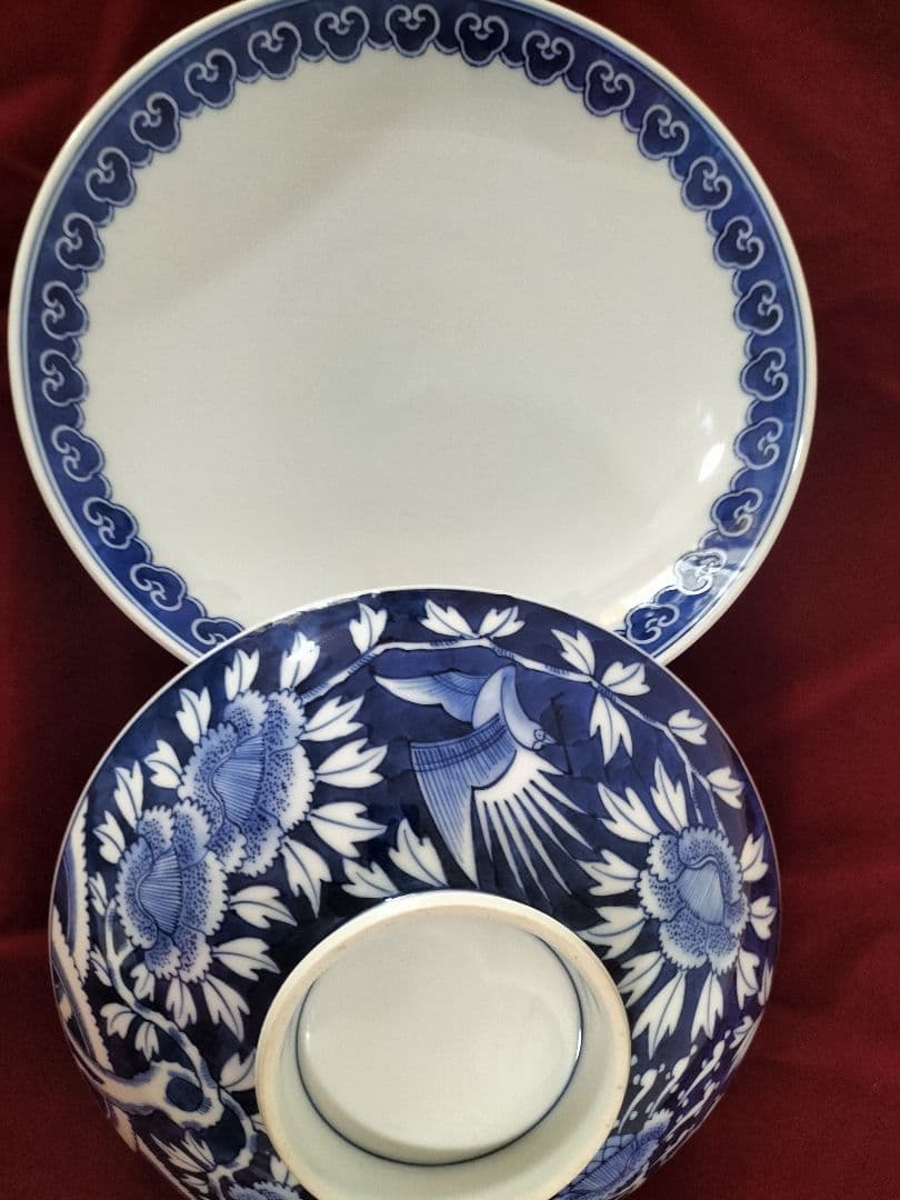 三川内焼 平戸祐祥３皿セット蓋付き　最終値下げ