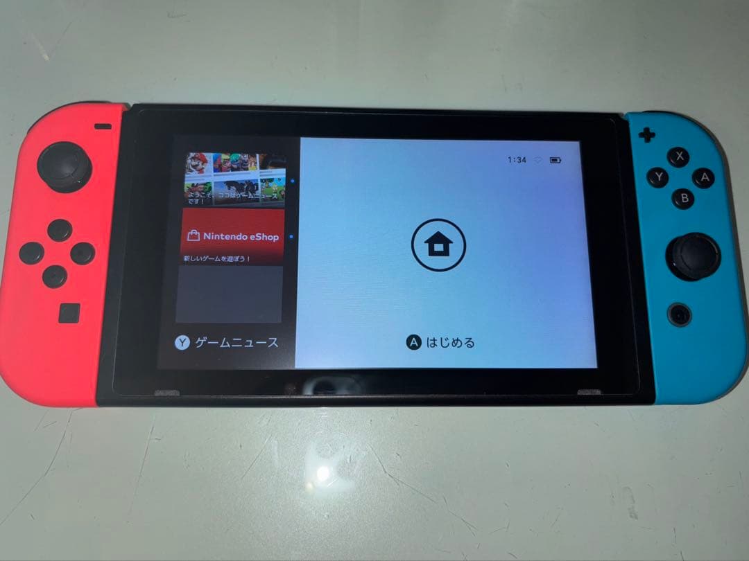 任天堂　Nintendo Switch 青/赤 本体のみ