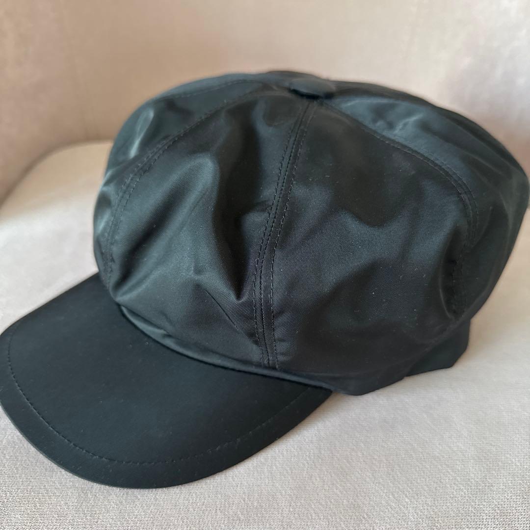 PRADA ブラック ナイロンキャスケット　M 未使用