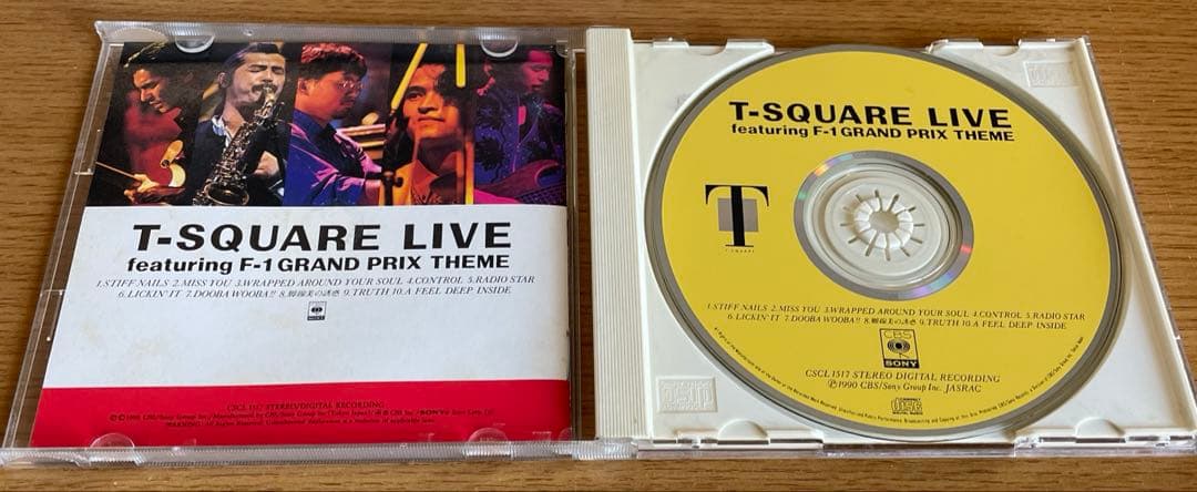T スクエア CD 13枚 THE SQUARE F1 アンソロジー LIVE
