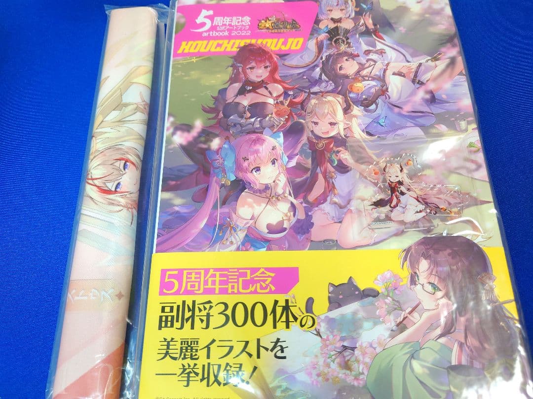 『放置少女～百花繚乱の萌姫たち～』 5周年記念公式アートブック