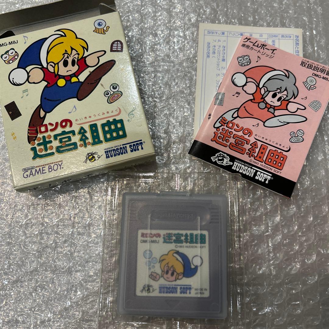 ミロンの迷宮組曲 DMG-M8J　ゲームボーイ