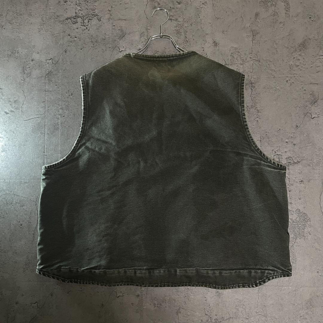 専用鬼フェード Carhartt ダックベスト V26 MOS 裏ボア 3XL