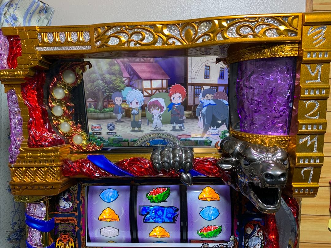 5号機 ダンまち 北電子 不要機 2018年 家庭用電源 パチスロ実機