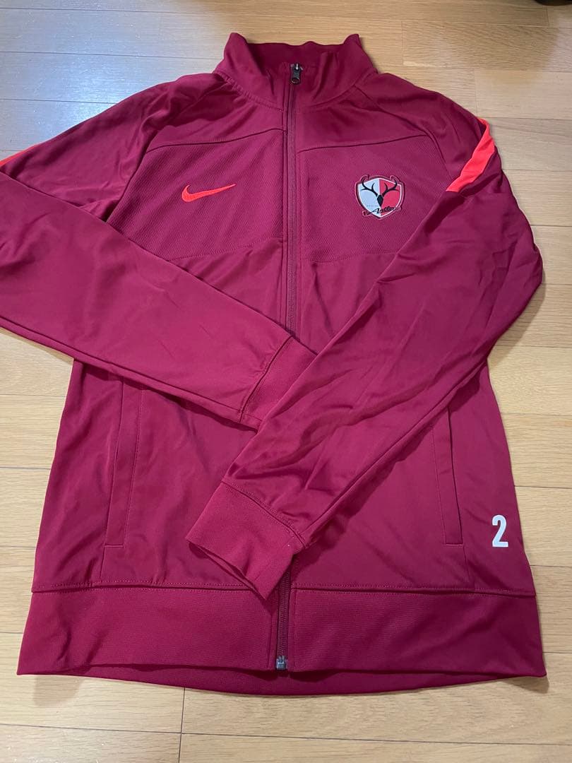 Nike Dri-FIT 赤 長袖ジャージ 2号 L 練習着4点セットになります