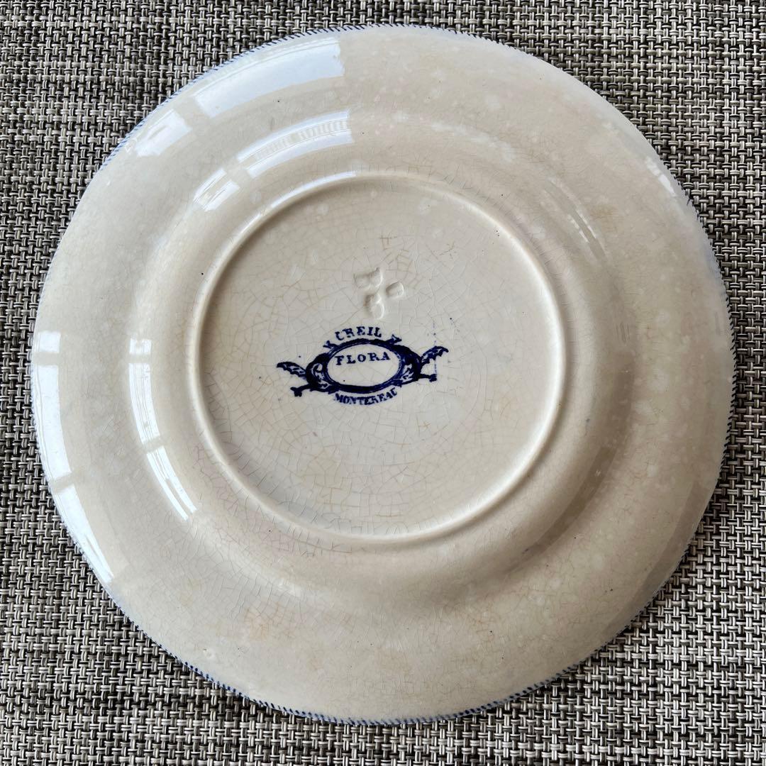 【ray 】クレイユモントロー　FLORAシリーズ　プレート2枚セット