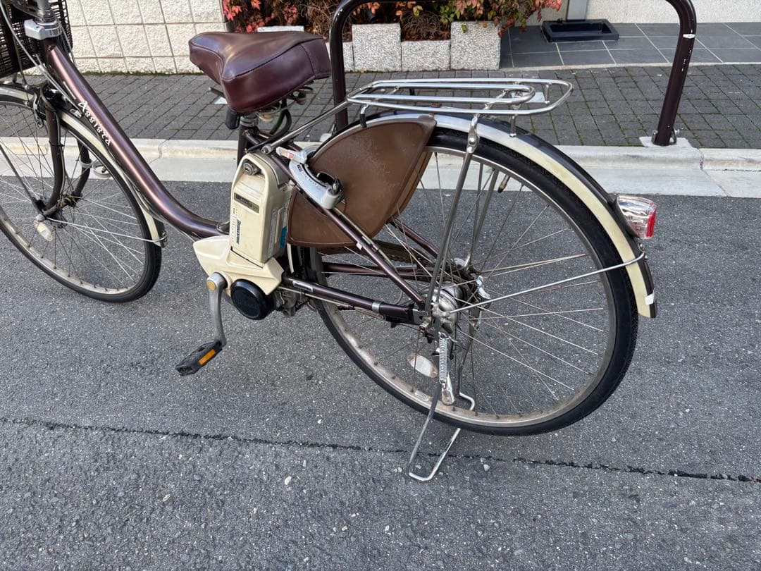 BRIDGESTONE assistanアシスト付き自転車 ブラウン
