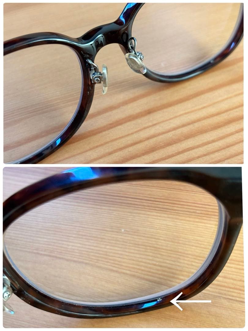 【DJUAL】CZ-05 セルロイド製クラシックフレーム（ハンドメイド／日本製）