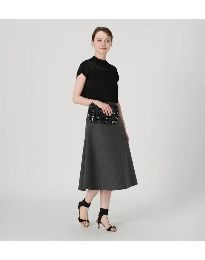 アンテプリマ　フィオリトゥーラ/ショルダー/エナメルブラック