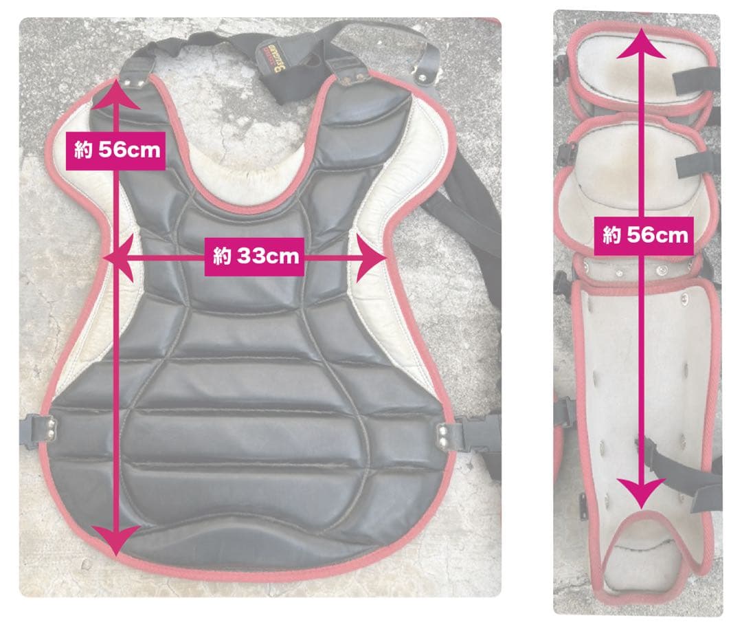 ベルガード 軟式キャッチャー用防具セット