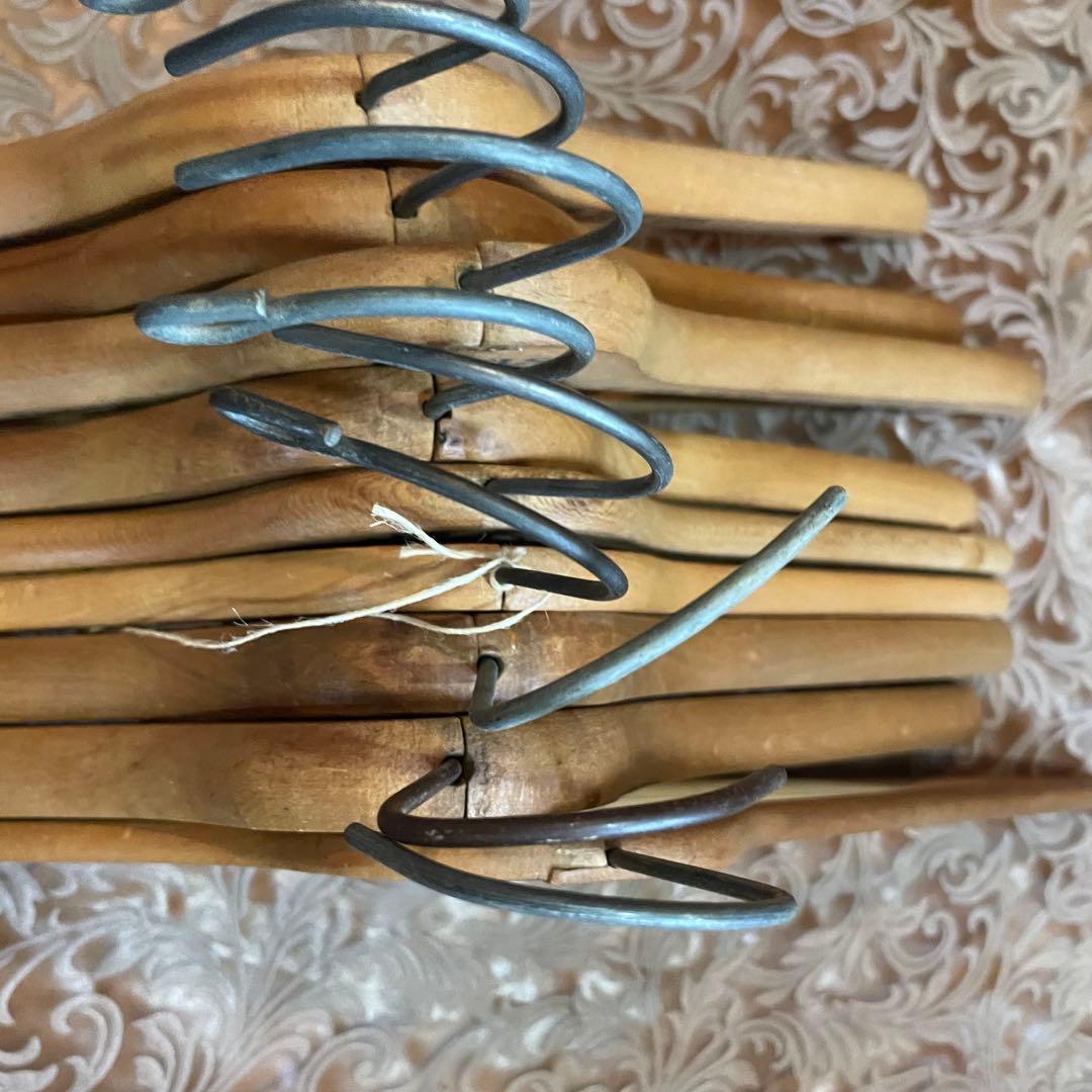 イッヌ様ご確認専用 ヴィンテージハンガー おまとめ8本