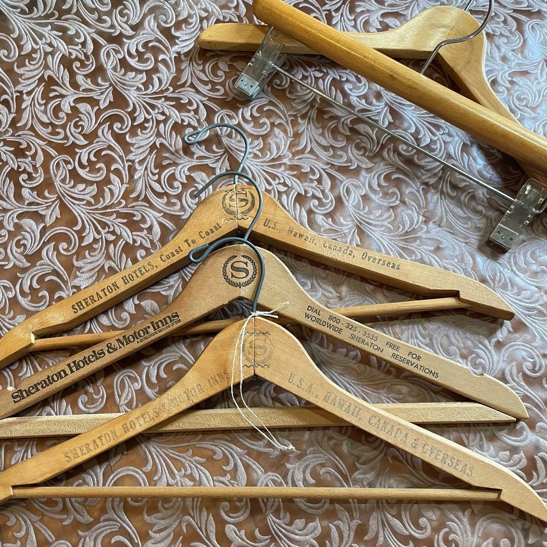 イッヌ様ご確認専用 ヴィンテージハンガー おまとめ8本