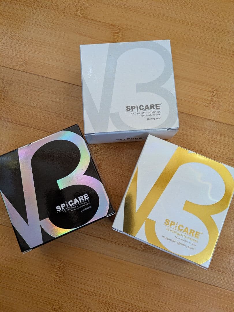 v3ファンデ　3種セット