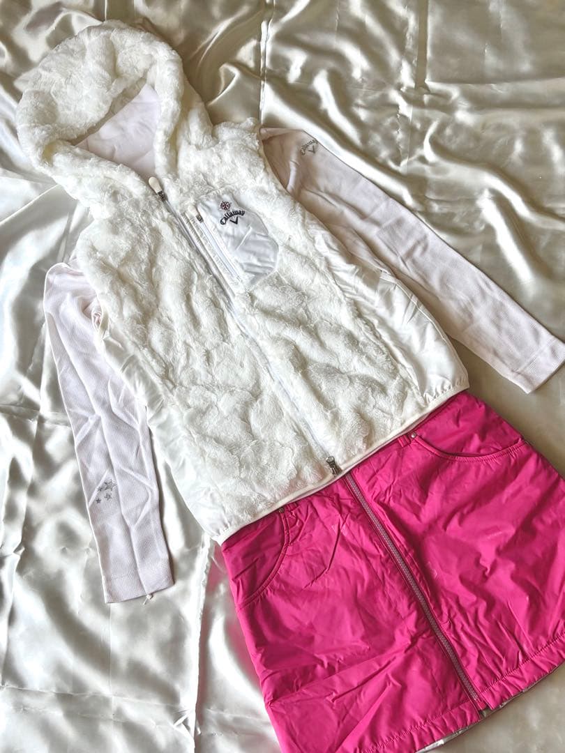 【新品】Callaway レディース ゴルフウェア 3点セット