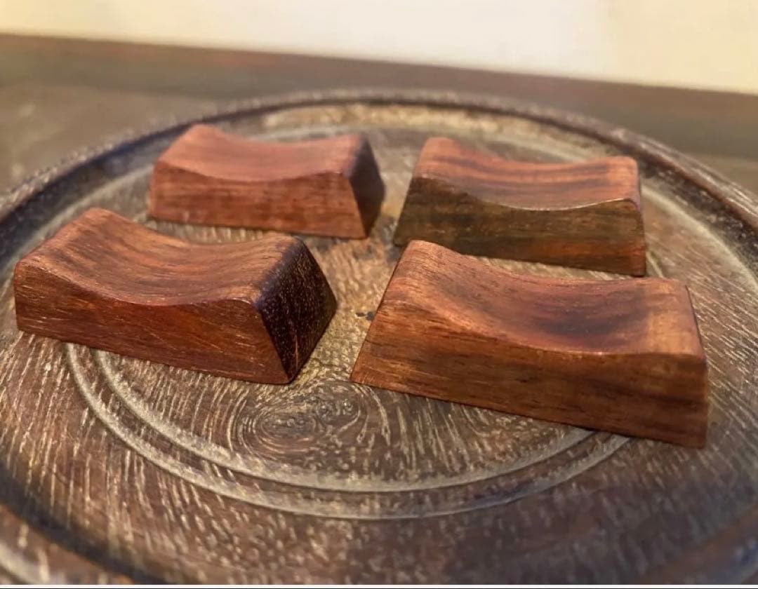 レア　美品　台形久留米籃胎(らんたい)漆器　付属 ・箸・箸置き・合計２１点セット