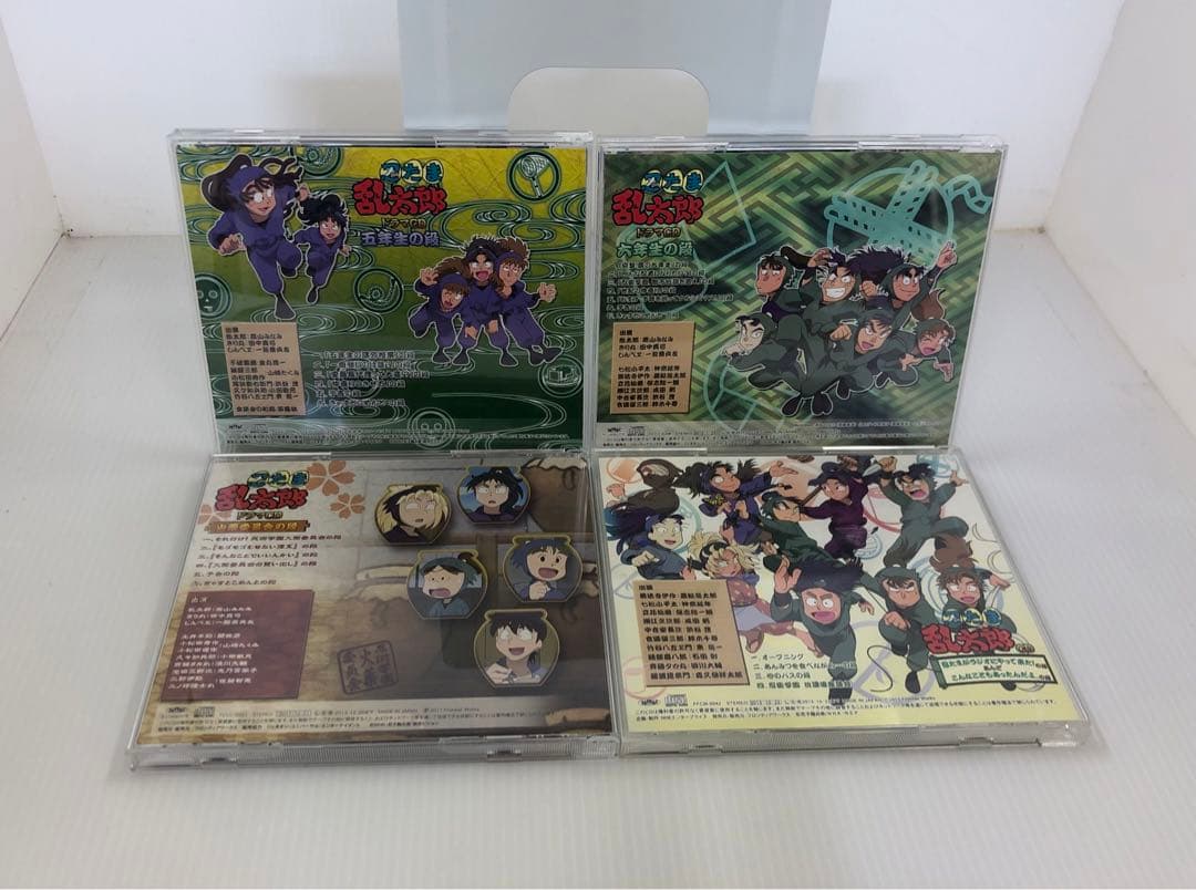 ◆「忍たま乱太郎」ドラマCD 4枚 研磨済み 火薬委員会の段 他