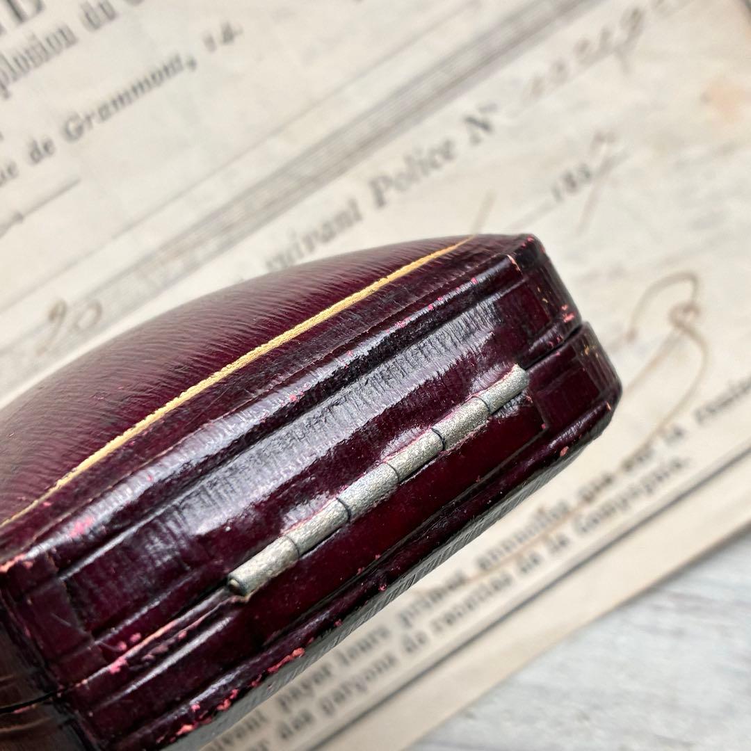 E英国イギリスアンティーク　ジュエリーケース　ブローチメダイ　ジュエリーボックス