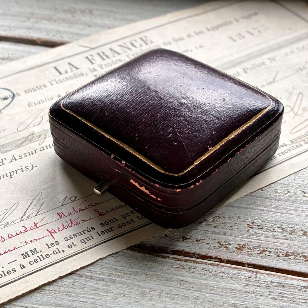 E英国イギリスアンティーク　ジュエリーケース　ブローチメダイ　ジュエリーボックス