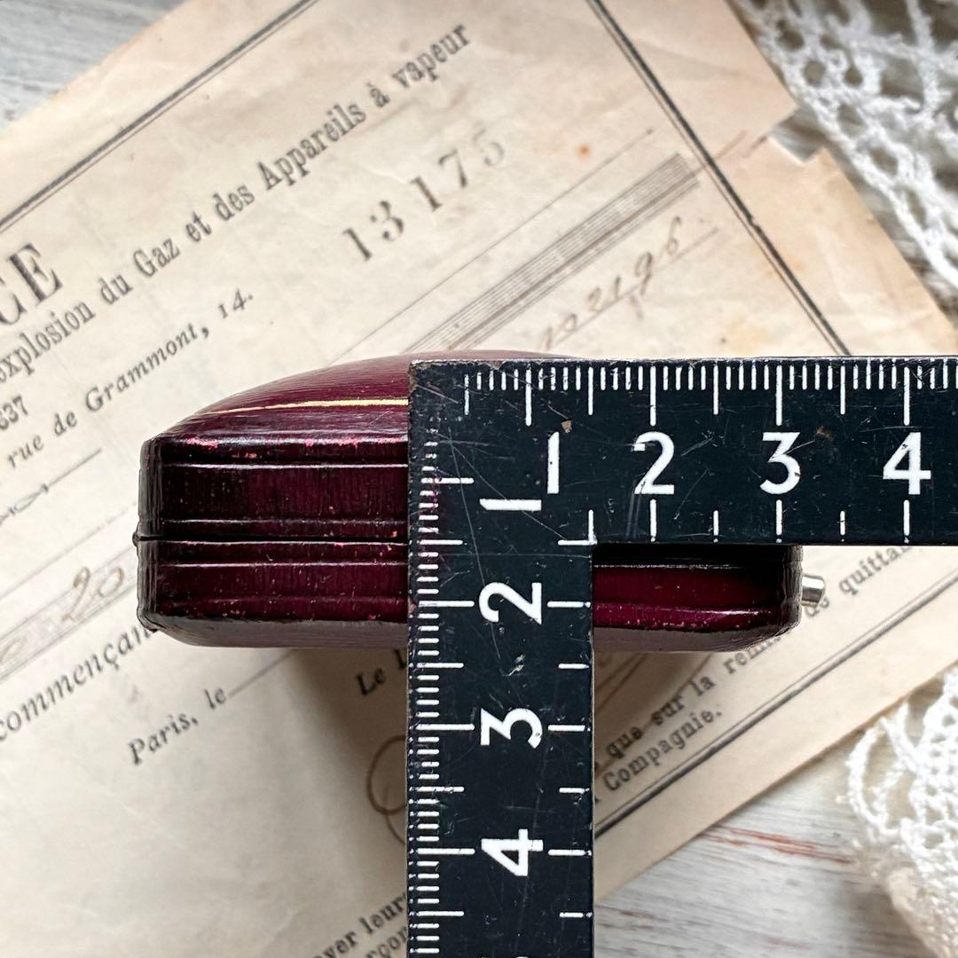 E英国イギリスアンティーク　ジュエリーケース　ブローチメダイ　ジュエリーボックス