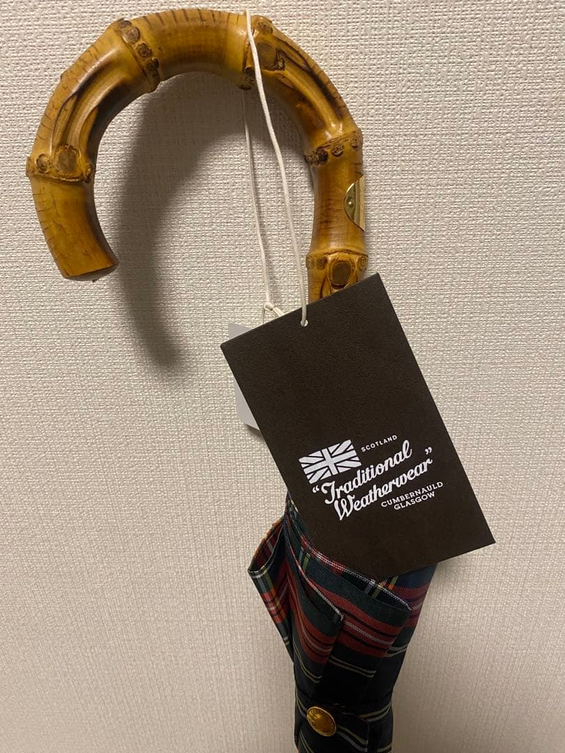 新品未使用 トラディショナルウェザーウェア 傘 ブラックスチュアート