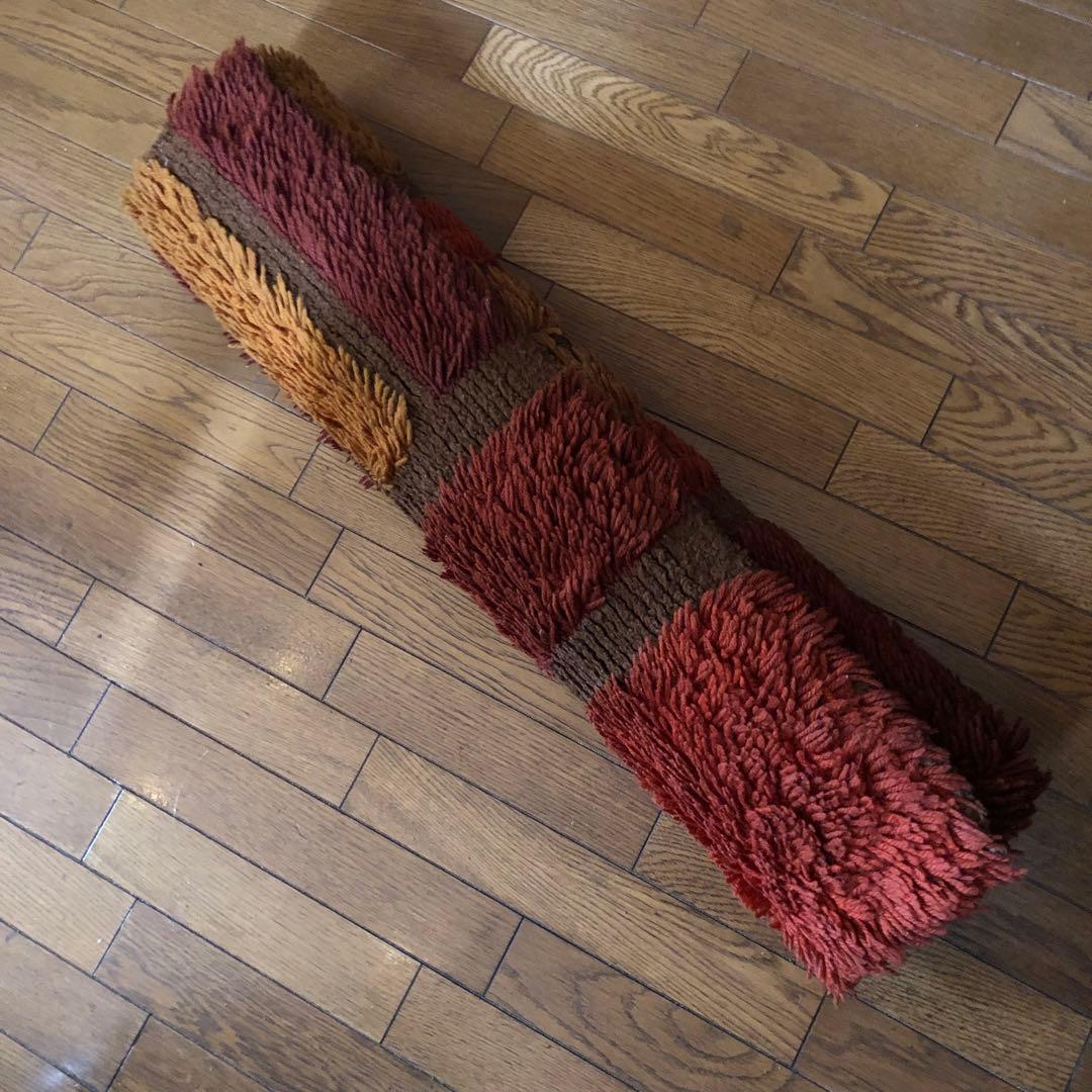 (1950s)-1960sミッドセンチュリー ラグ