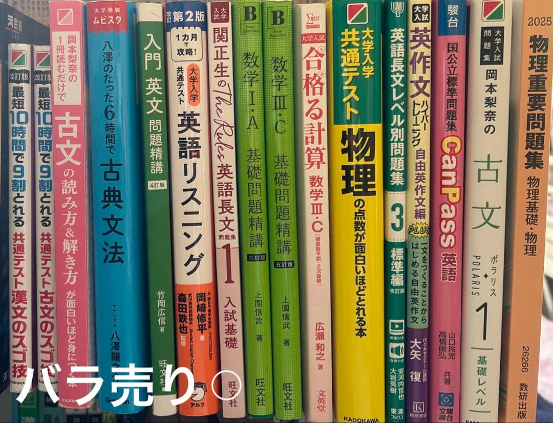大学入学共通テスト対策　過去問参考書