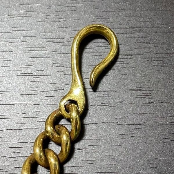 希少 WEIRDO スパナウォレットチェーン ブラス製ゴールド GLADHAND