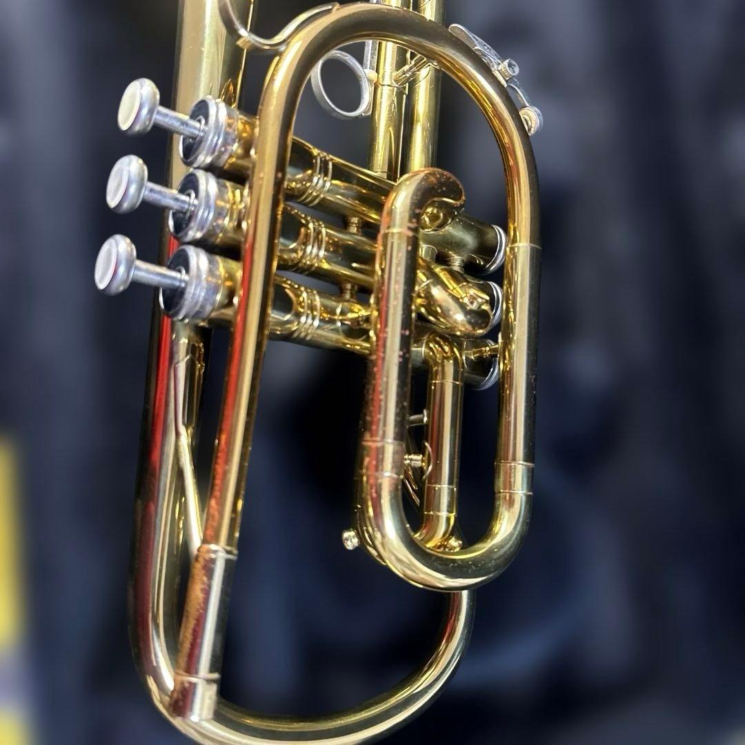 【歴史あるconn社コルネット３４A/米国人気スチューデントモデル／付属多数有】