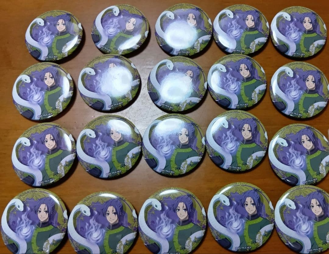 【ブルーロック】御影玲王 神獣 缶バッジ20個セット