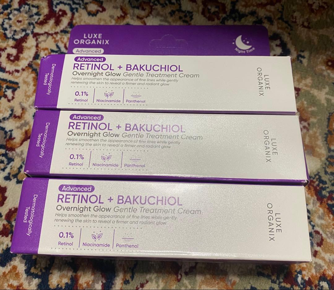 Luxe Organix Retinol + Bakuchiol 3本セット