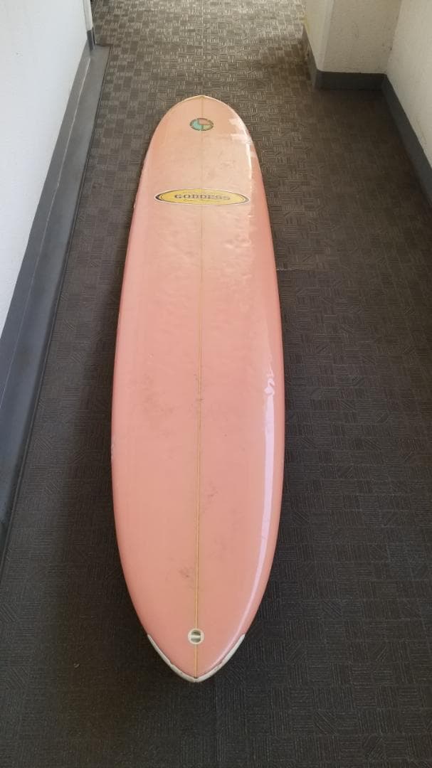 GODDESS ゴッデス サーフボード ロング トライフィン 中古美品