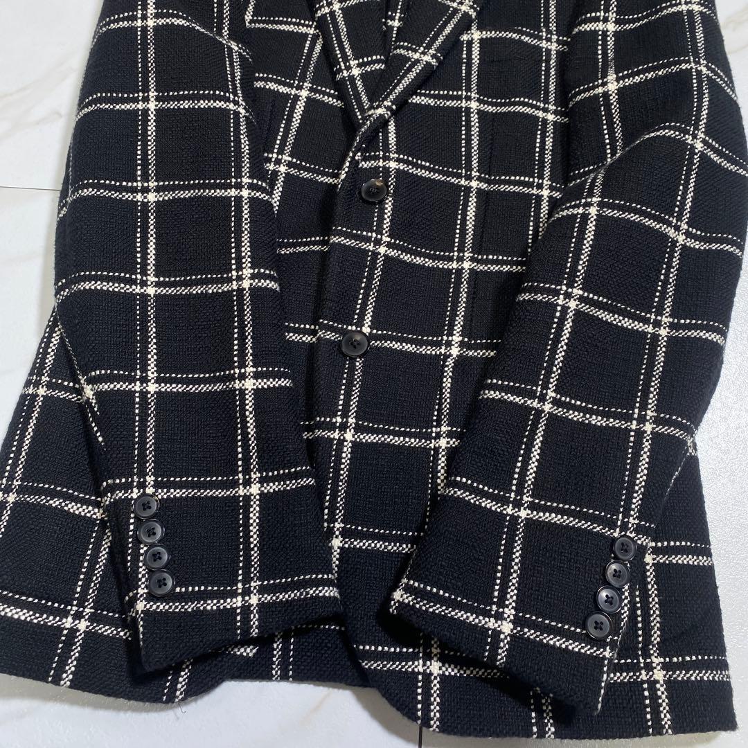 極美品⭐︎トゥモローランドピルグリム チェック柄 ツイードテーラードジャケット