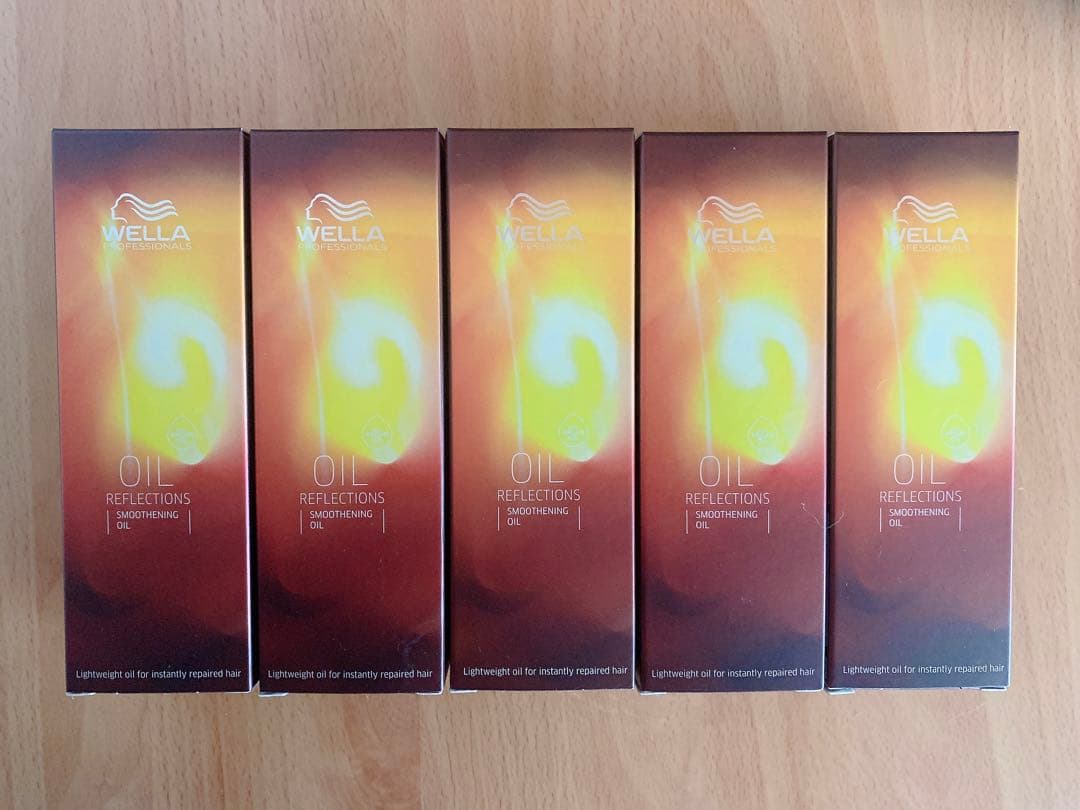 WELLA オイルリフレクション　スムーズニングオイル　100ml 5本セット