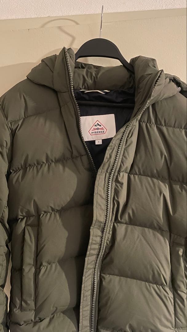 PYRENEX SPOUTNIC MINI カーキSダウンジャケット
