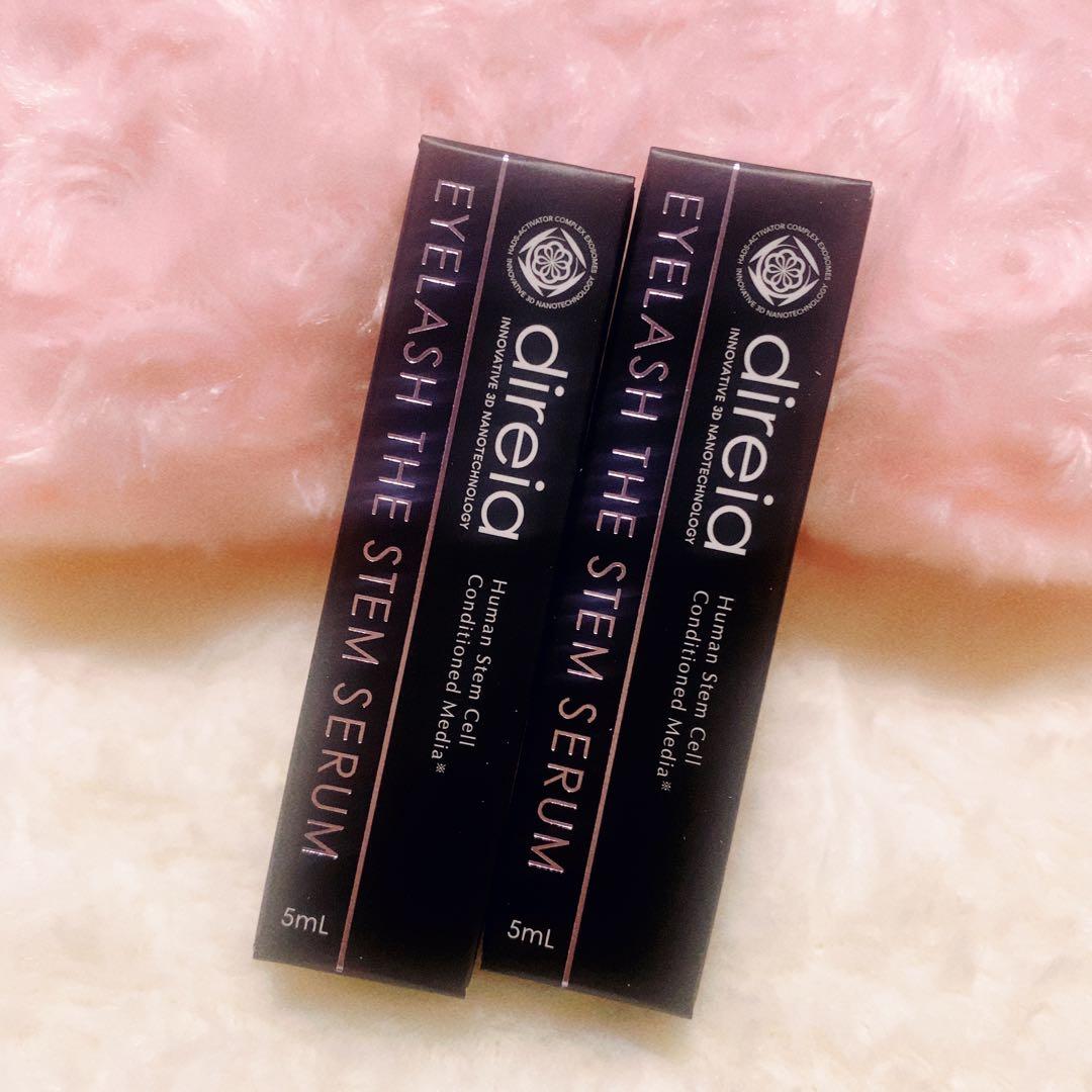 ディレイア　アイラッシュ　ザ　ステムセラム　まつ毛美容液　二本セット