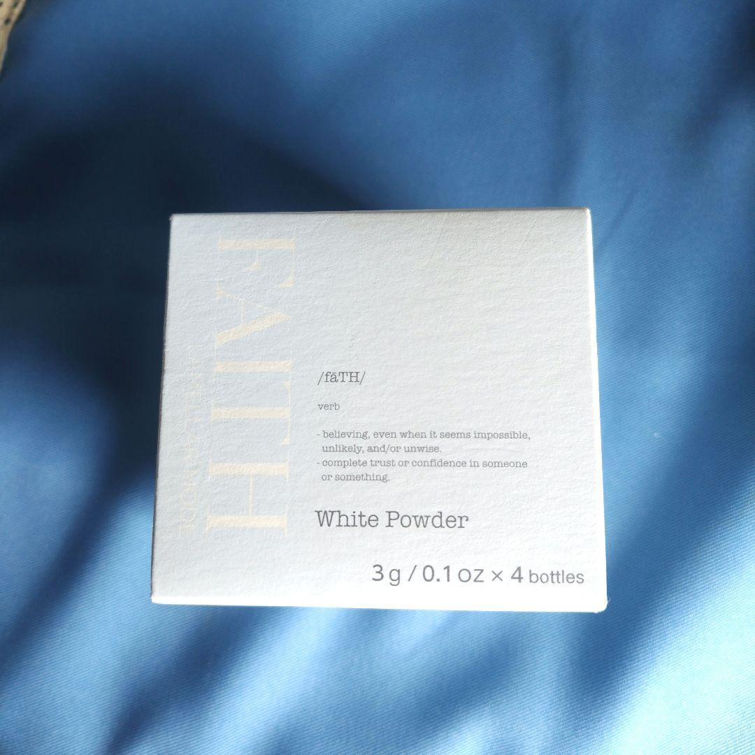 FAITH ホワイトパウダー 3g x 4本