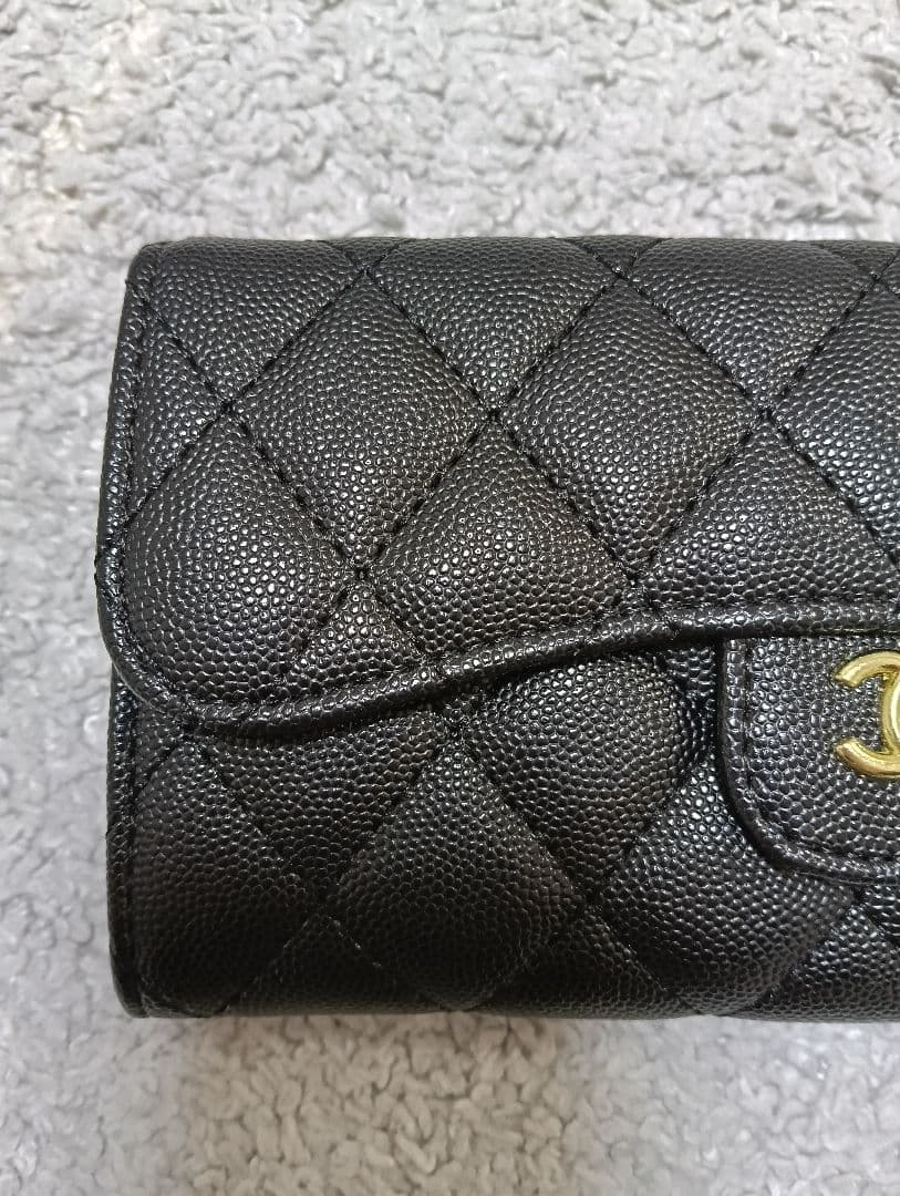 CHANEL 長財布 ブラック ノベルティ