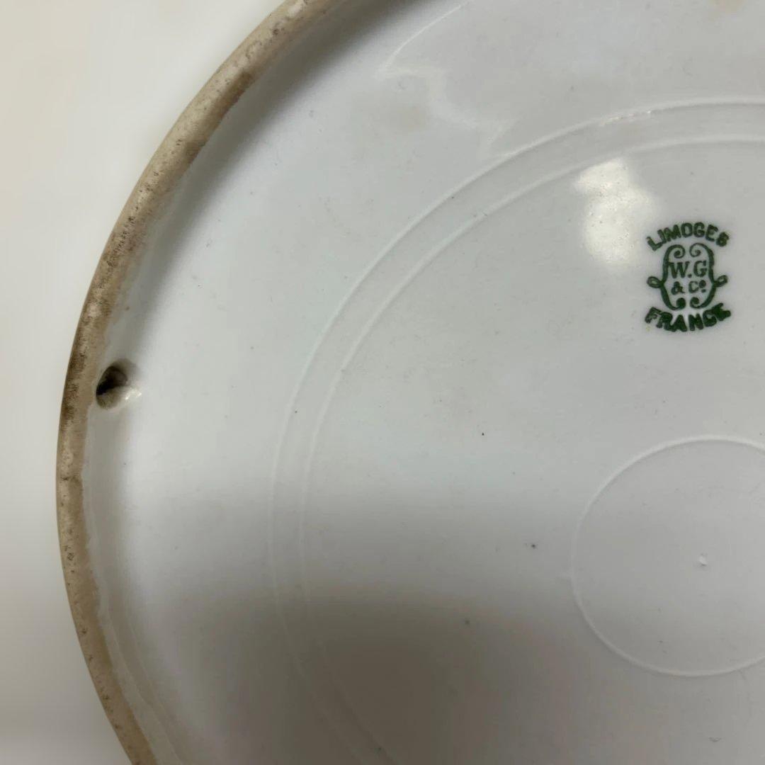 西洋アンティーク　リモージュ皿
