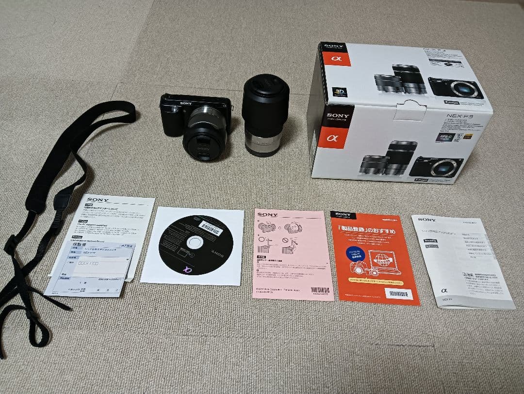 SONY NEX-F3 ミラーレス一眼カメラ