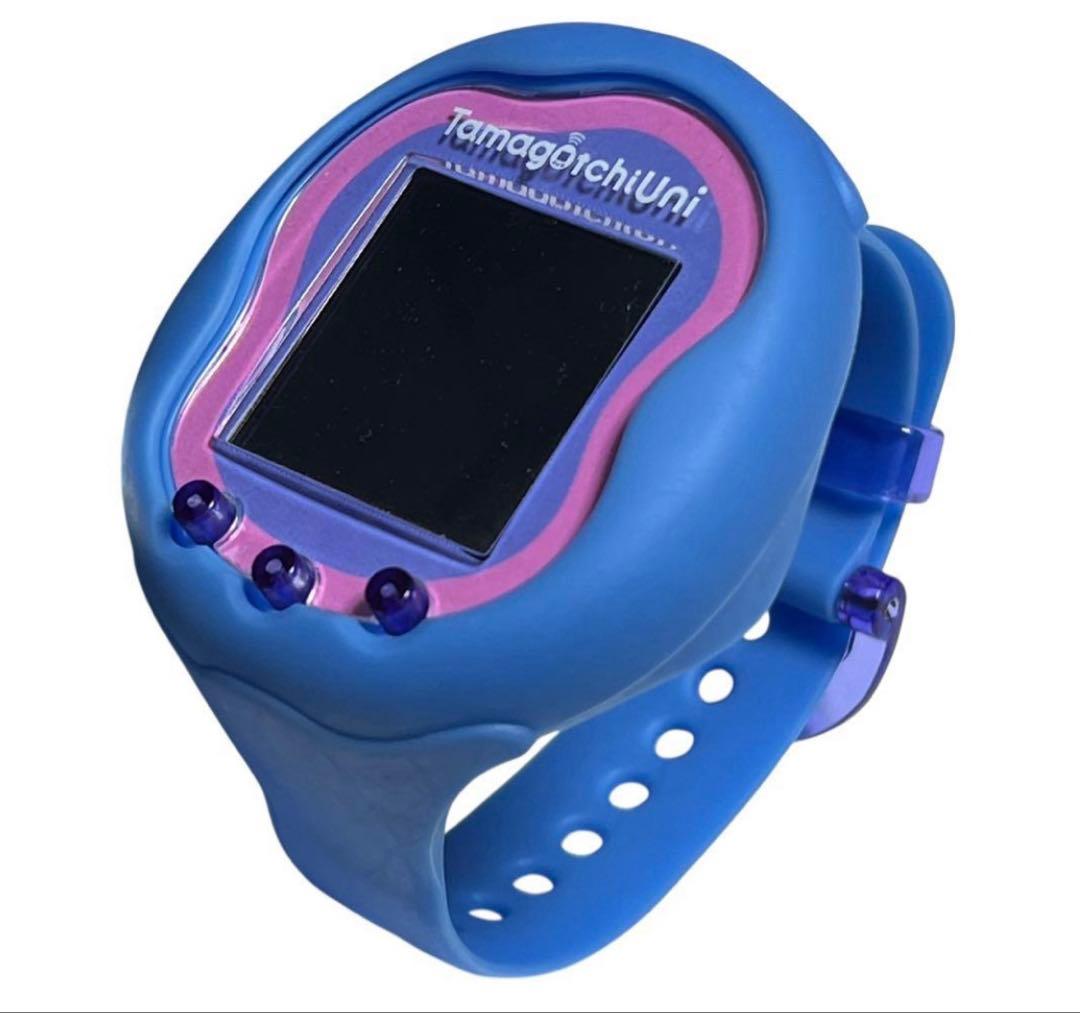 【Tamagotchi uni】たまごっち ユニ　ブルー　美品　起動確認済み◉