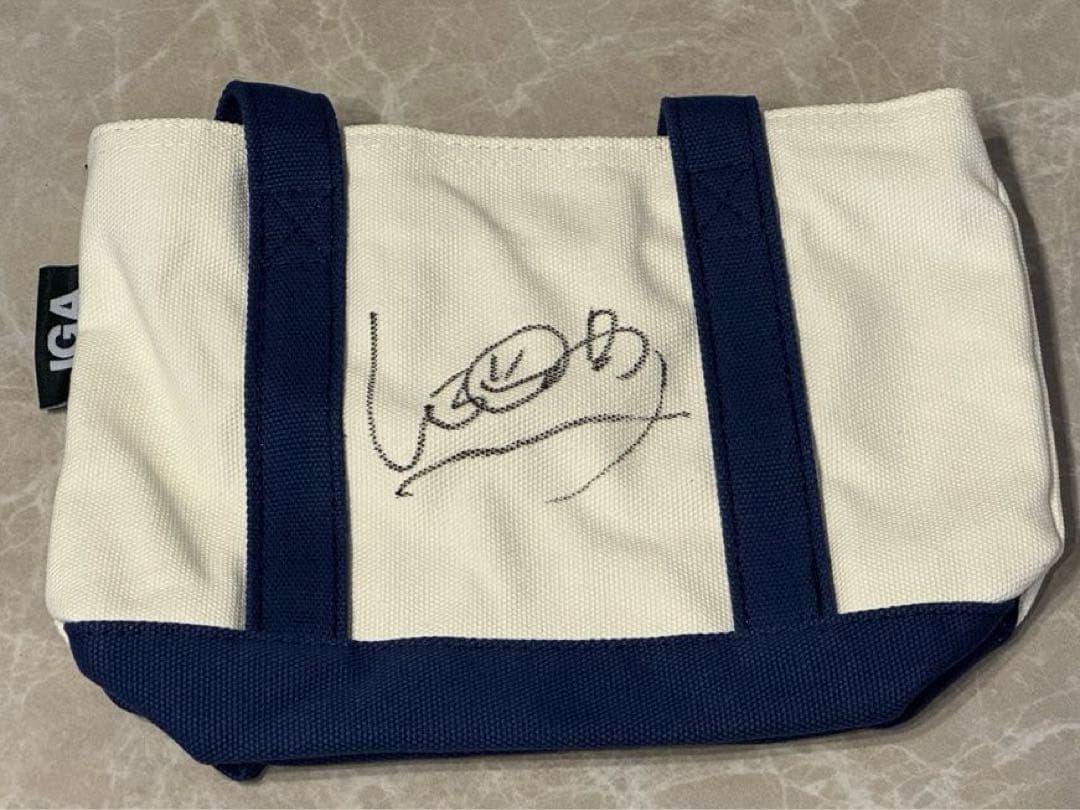 【直筆/未使用】渋野日向子選手サイン入り　カートバッグ　日本女子オープン2021