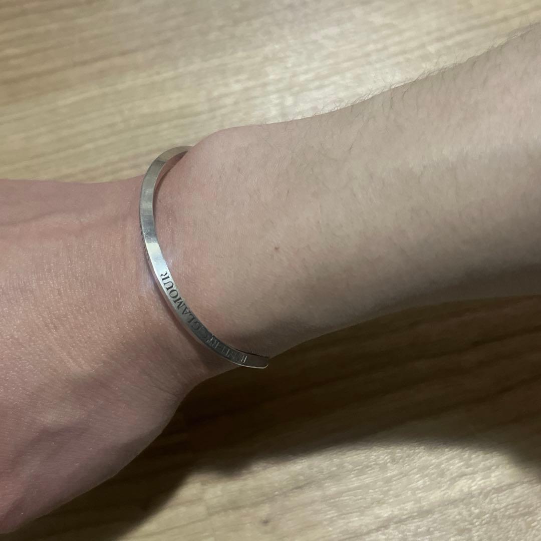 ヒステリックグラマー×アカシックツリー　純銀製バングル　SILVER1000