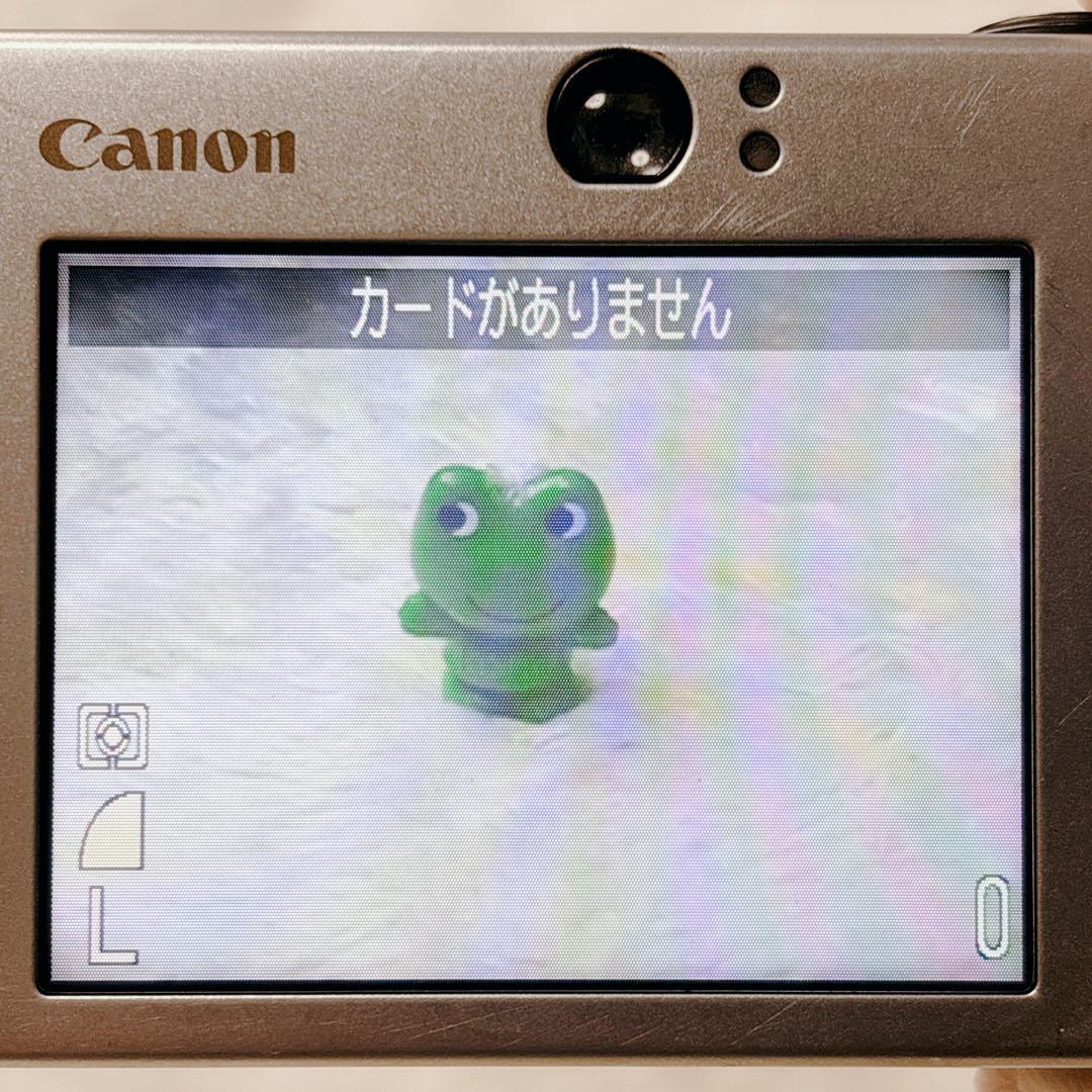 【人気・美品】CanonキャノンIXY DIGITAL 10 オールドデジカメ