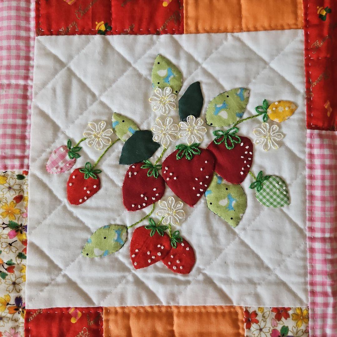 ✨くだもの✨パッチワークタペストリー