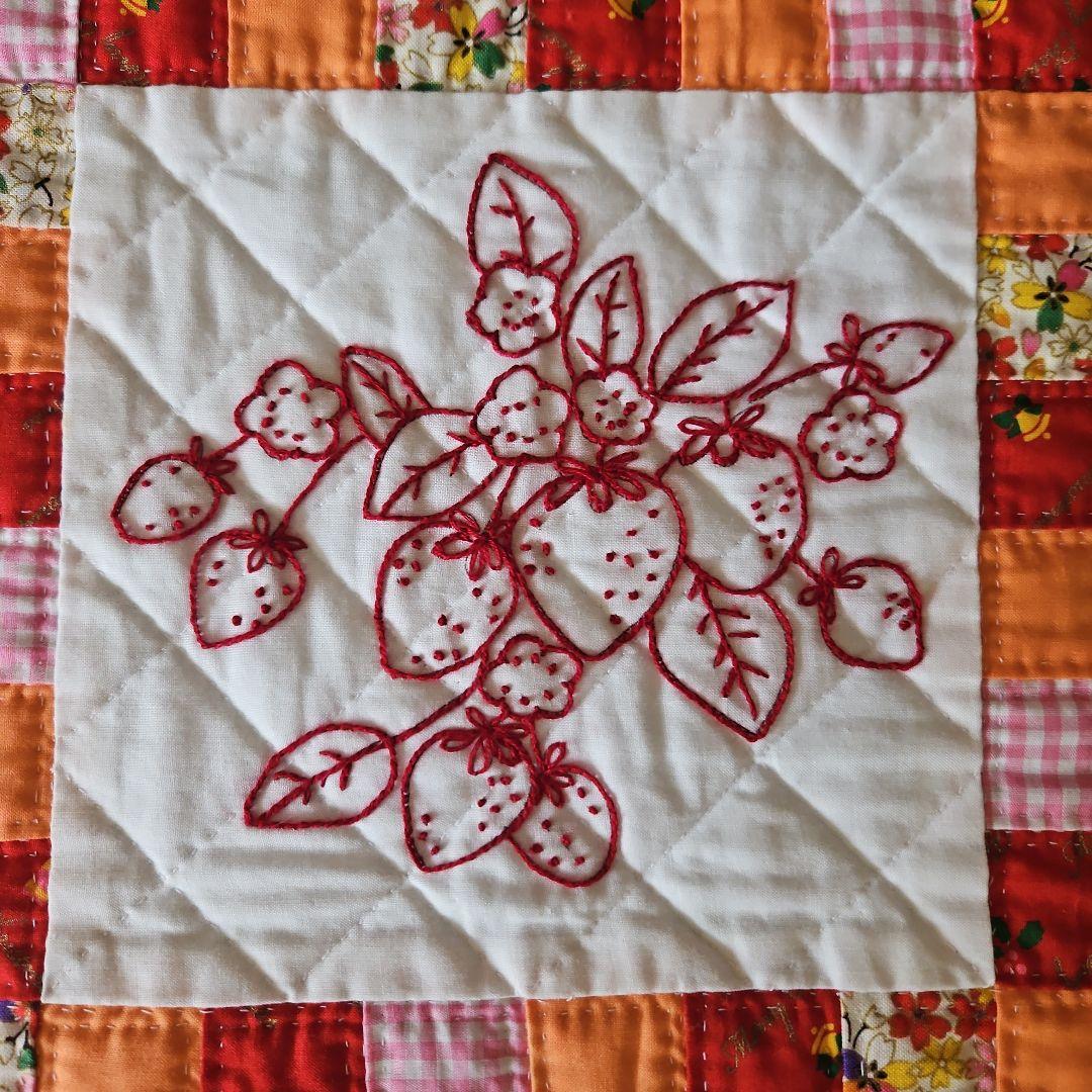 ✨くだもの✨パッチワークタペストリー